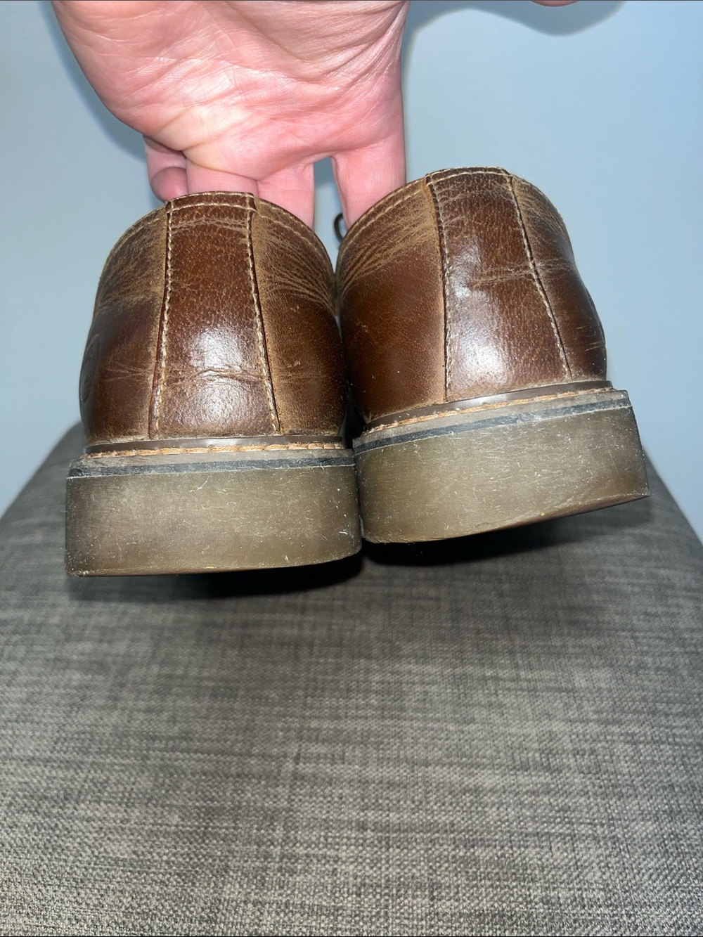 Wind River Leather Lace-Up Derby Shoes 8 - Picture 5 of 10